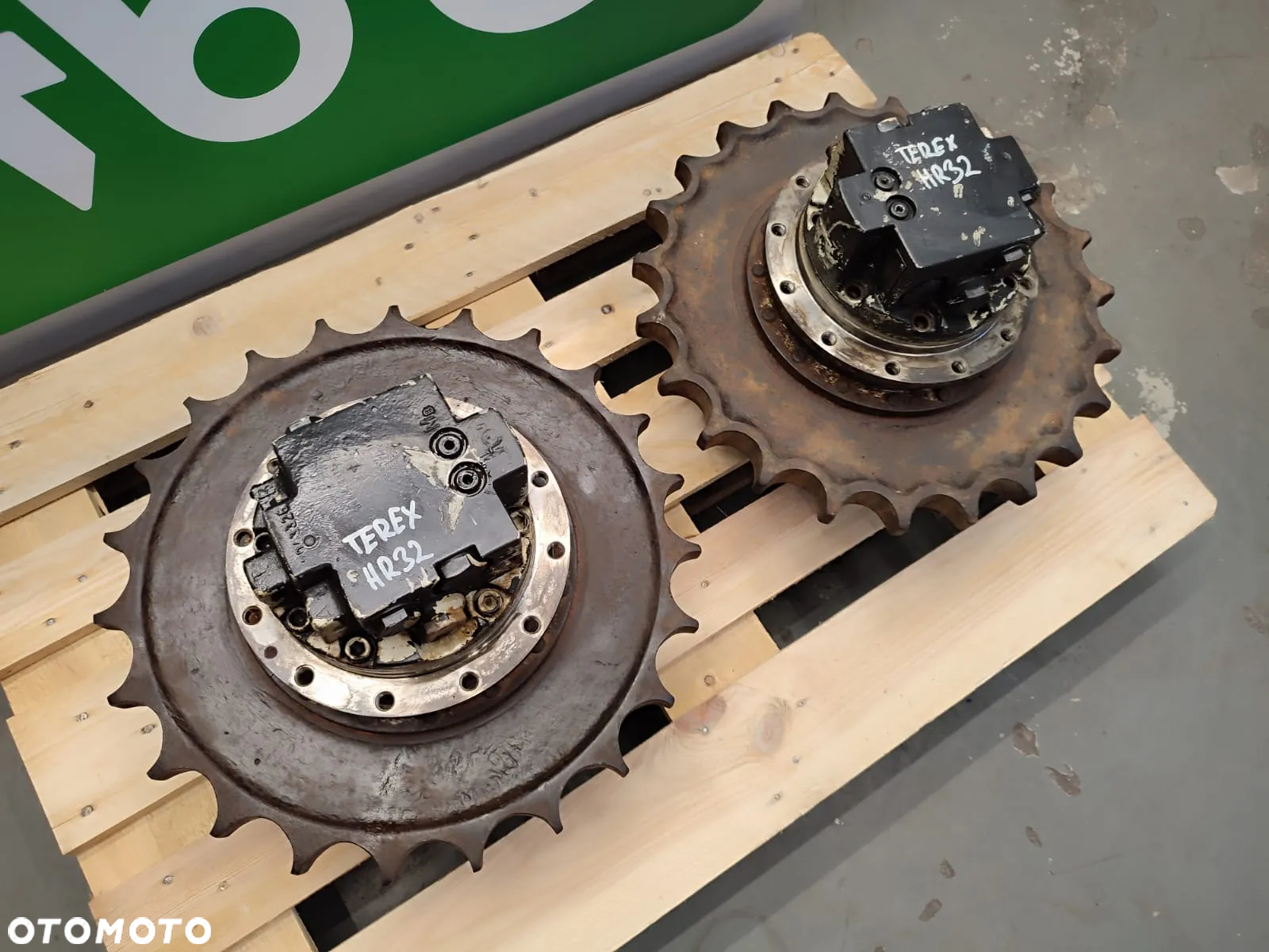 Zwolnica Hydromotor REXROTH GFT9T22039 TEREX HR 32 - 8