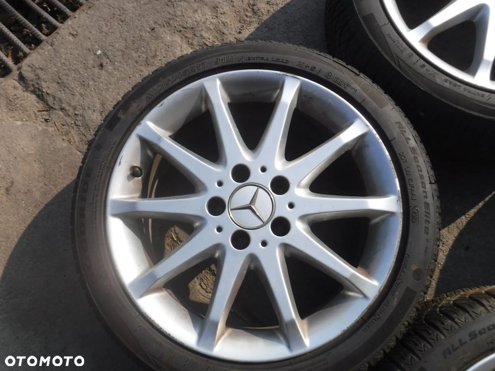 Mercedes  A B C klasa  W245 W169 W204  alufelgi 5x112  17 opony zima et49 - 4