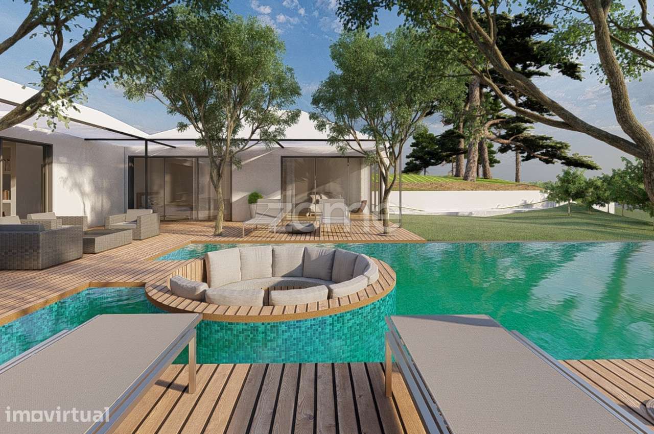 Terreno com projeto turistico Moradia T4 piscina - Grande imagem: 3/21