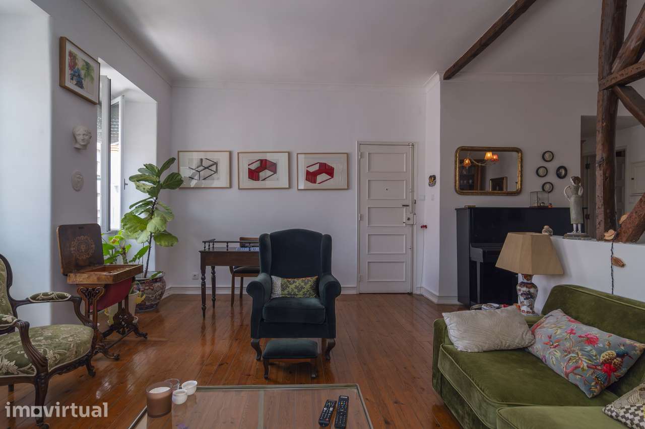 Duplex w/ Terraces & Panoramic Tagus River Views|Príncipe Real, Lisbon - Grande imagem: 4/38