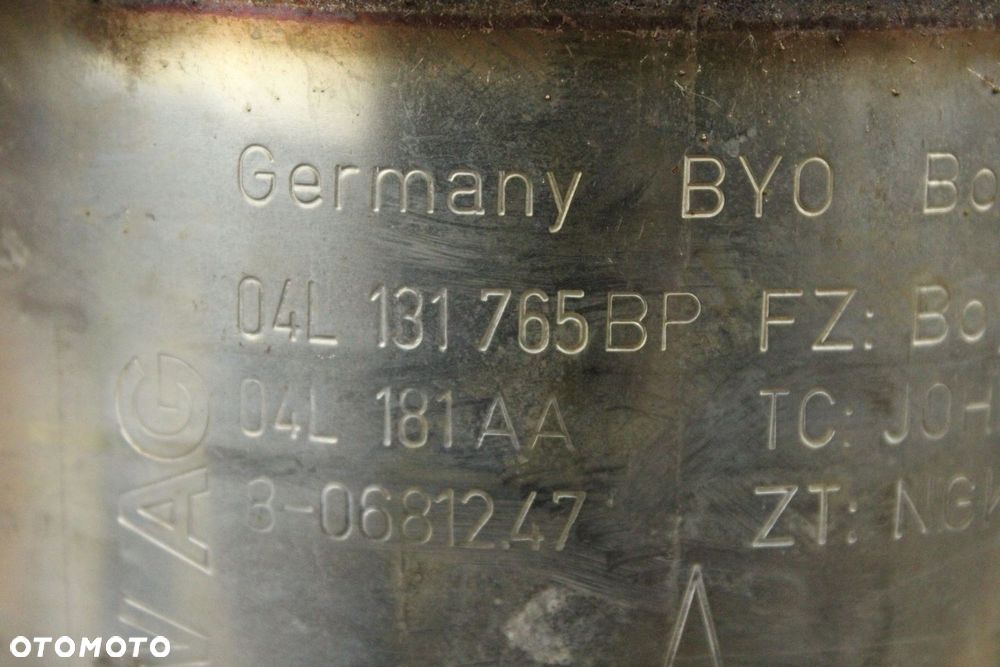 ORYGINALNY DPF KATALIZATOR AUDI A6 C7 2.0 TDI 04L131765BP 64km - 10