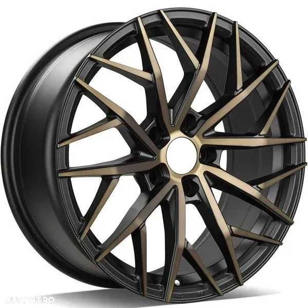 Jante R18 5x112 Gold Front | Audi, VW, Skoda, Cupra, BMW, Mercedes - 2