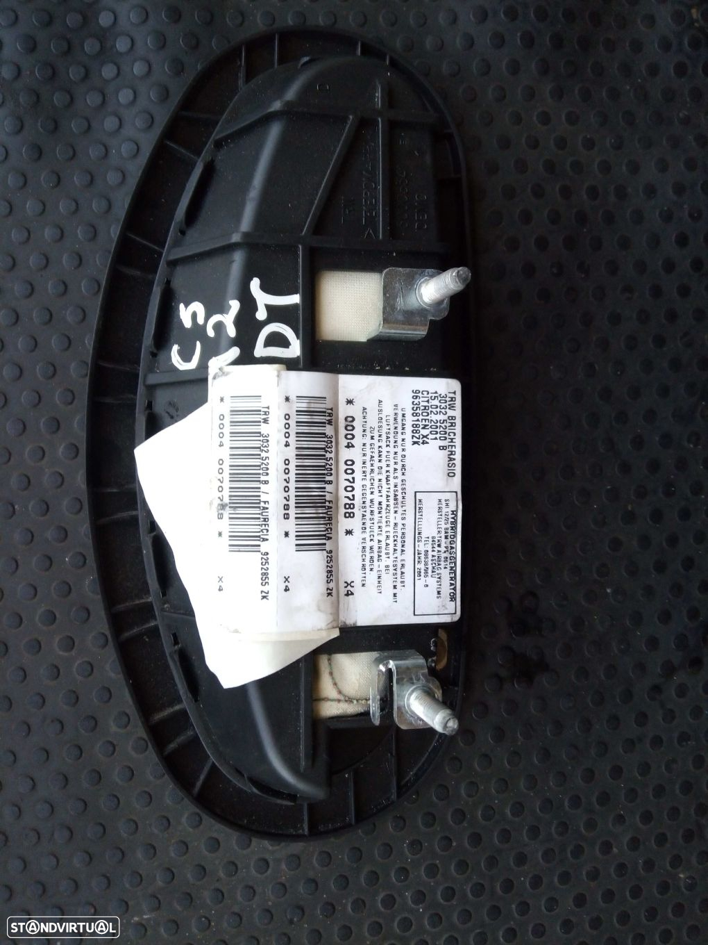 Airbag Banco Dto Citroen C5 I (Dc_) - 2