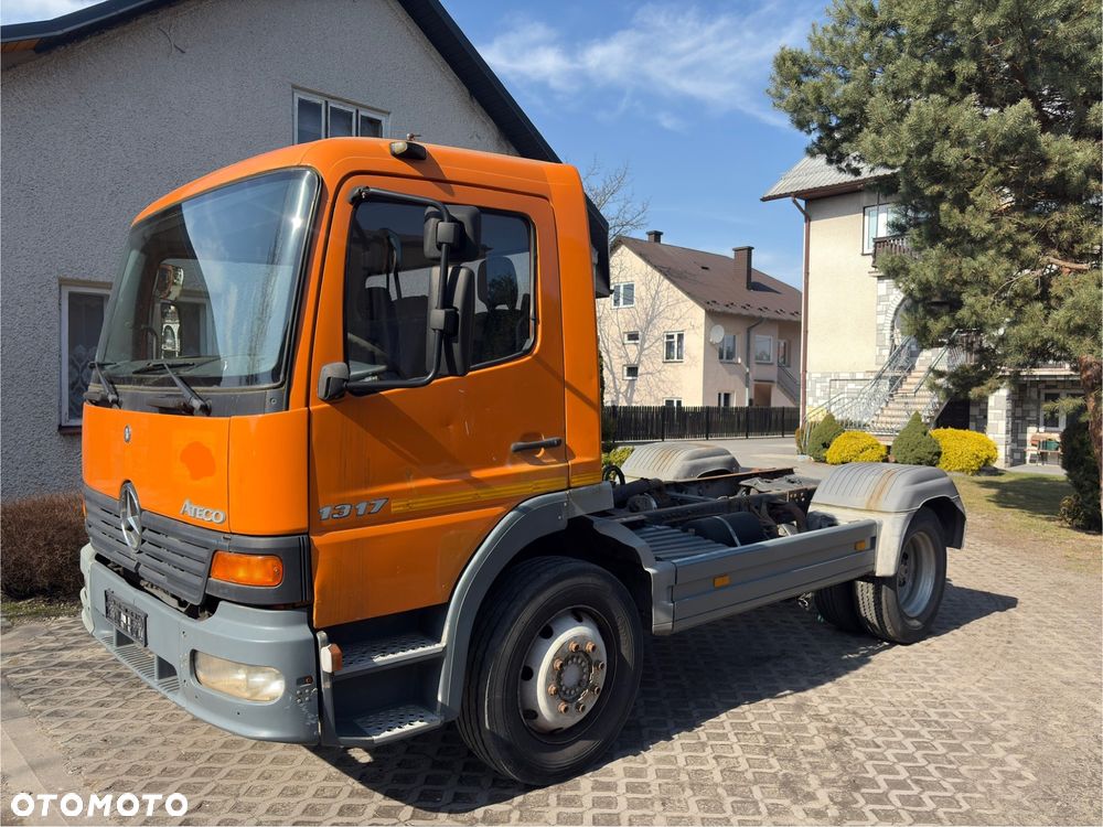 Mercedes-Benz ATEGO 1317 / RAMA / RESOR / BLOKADA MOSTU / POMPA / KIPER / WYWROTKA