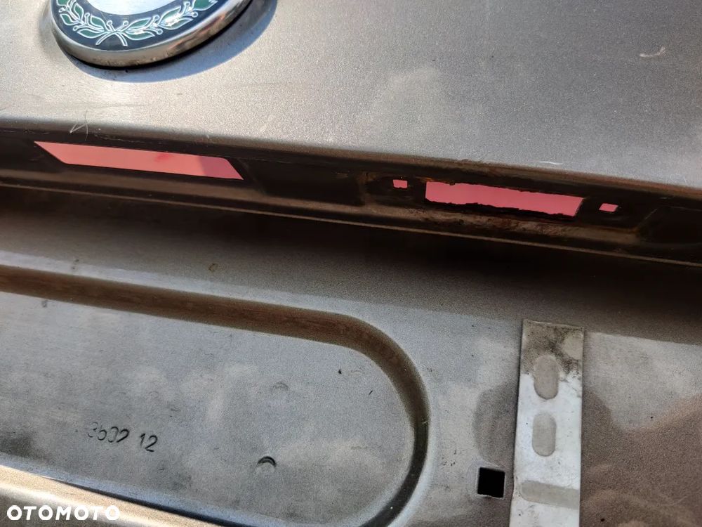 Klapa bagażnika Skoda Roomster Praktik Pokrywa bagażnika - 15