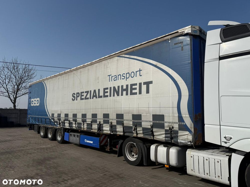 Krone SD Mega, podnoszona oś, rozsuwane słupki alu. felgi - 1