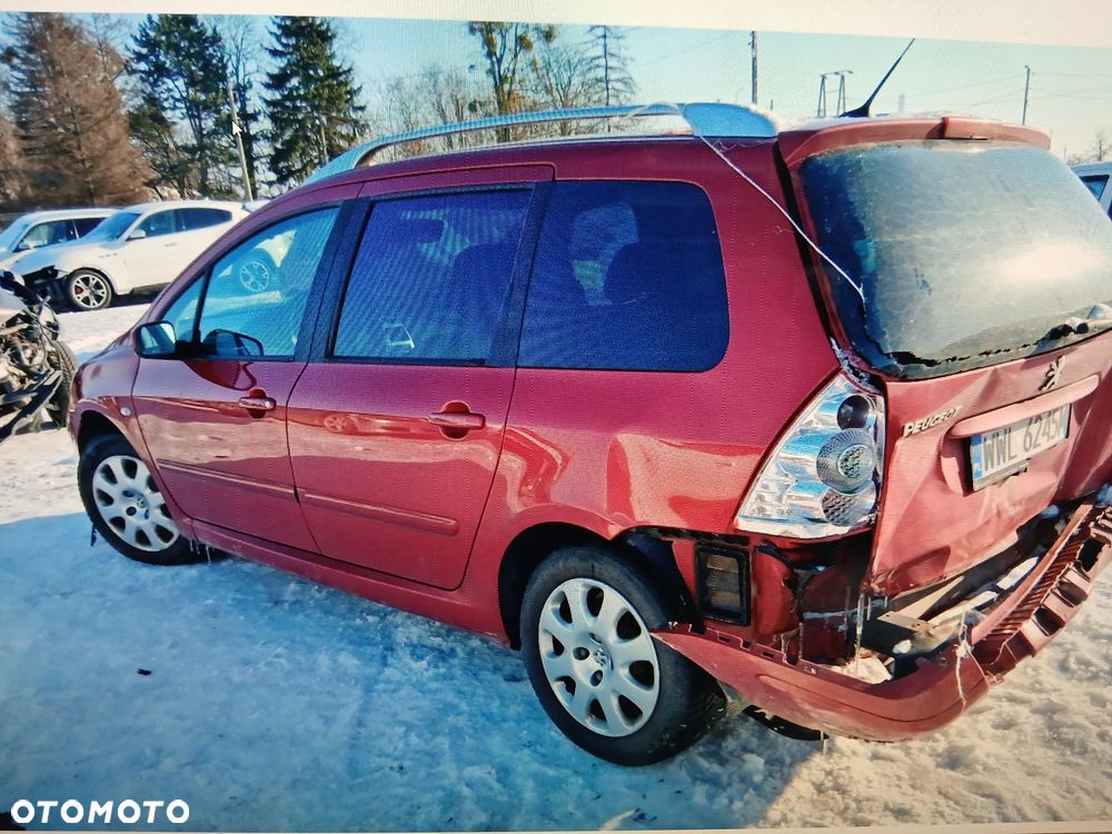 peugeot 307 sw lift EKQ maska zderzak lampa grill błotnik drzwi zbiornik paliwa szyba lusterko - 4