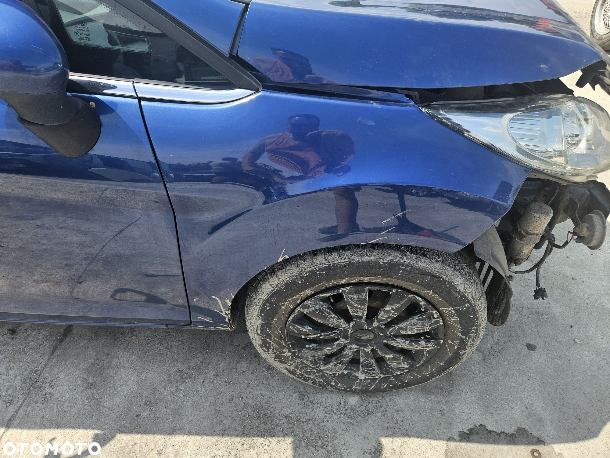 Ford Fiesta mk7 wszystkie części drzwi lewe prawe blotnik - 4