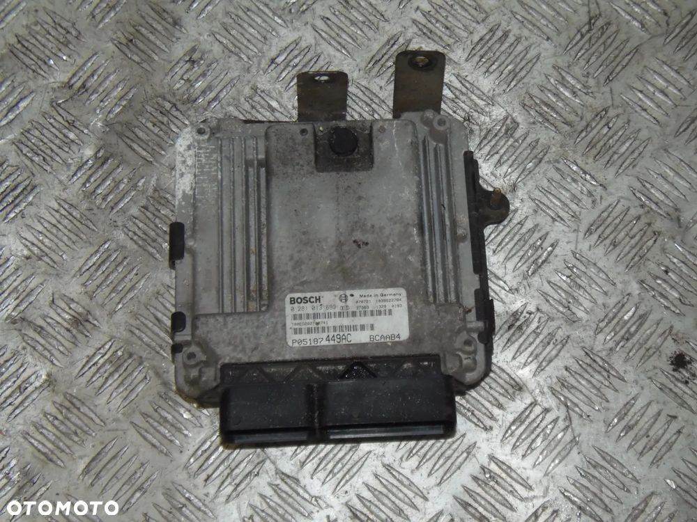 STEROWNIK SILNIKA KOMPUTER SILNIKA OPEL ASTRA H 1.9 CDTI 0281013593 - 1