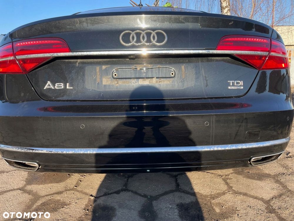 AUDI A8 D4 LIFT KOMPLETNY TYŁ MATRIX ZDERZAK TYŁ KLAPA LAMPY - 5