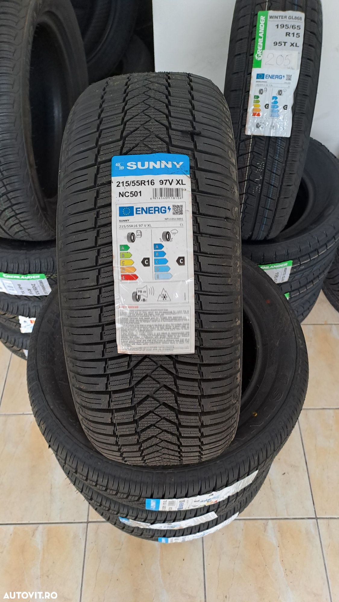 Anvelope noi all season 215 55 r16 - 2