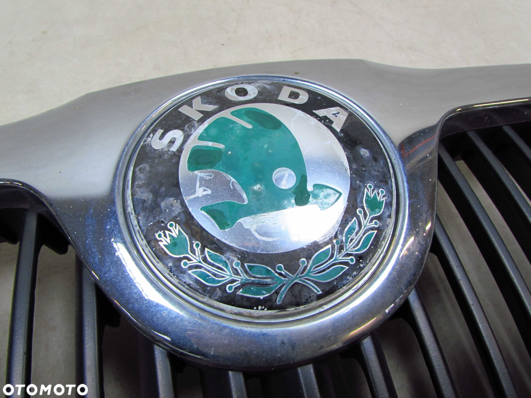 SKODA OCTAVIA II 04-08 ATRAPA CHLODNICY GRILL1Z0853668 - 6