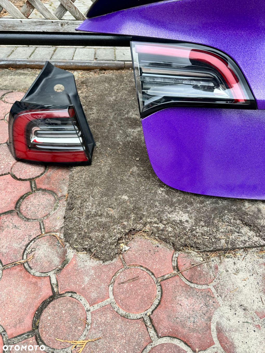 Lampy Tył Tylne Komplet Lamp Tesla Model 3 Lift 2022r - 9