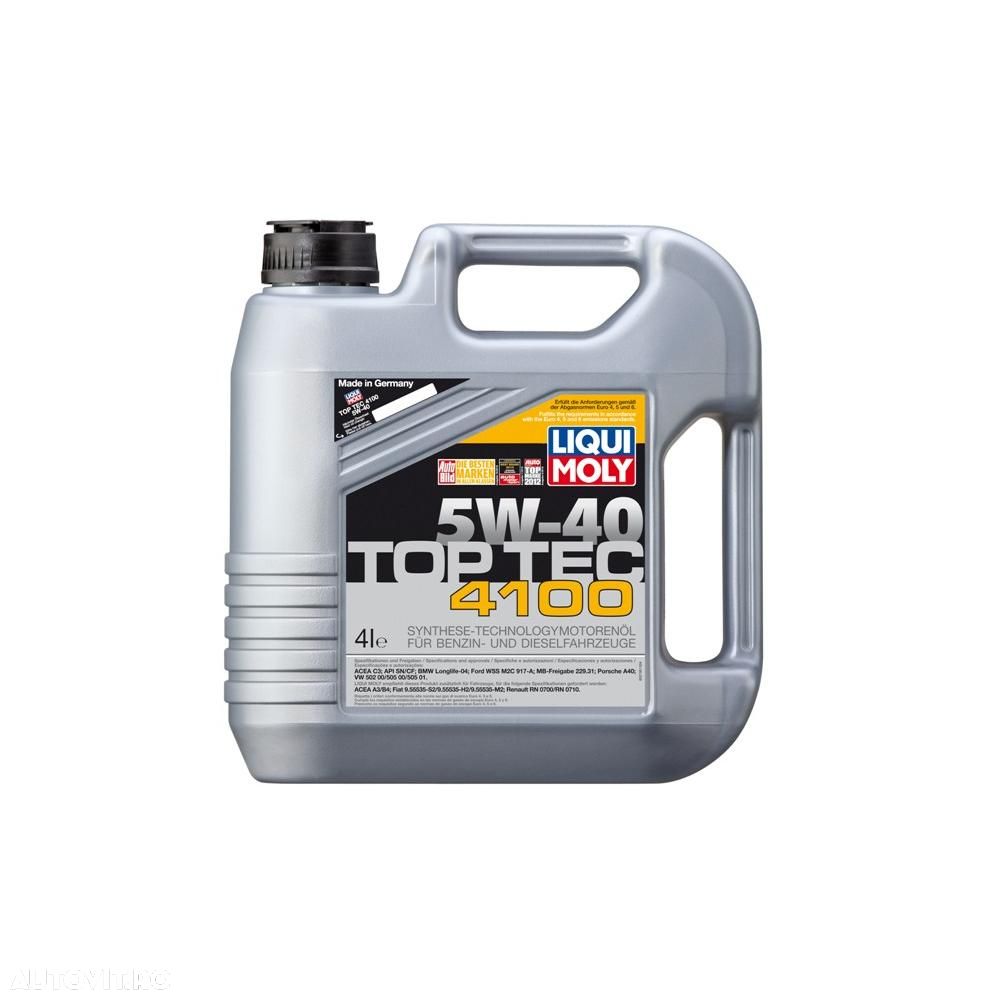 Ulei motor Liqui Moly 5W40 Top Tec 4100 4 litri - 1