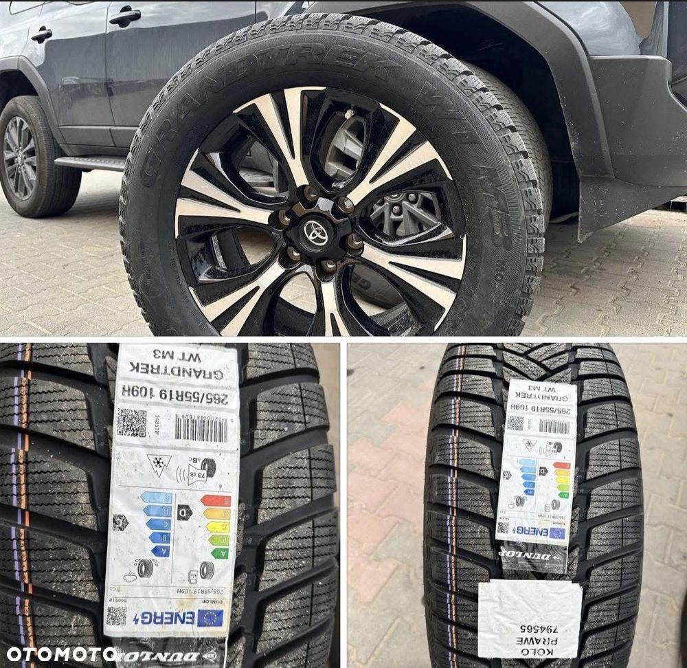 Fabryczny Zestaw Kół 265/55R19 109H Toyota Land Cruiser / Hilux