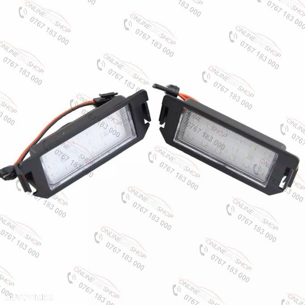 Set lampi LED numar Kia/Hyundai I20, Terracan, Rio, Picanto