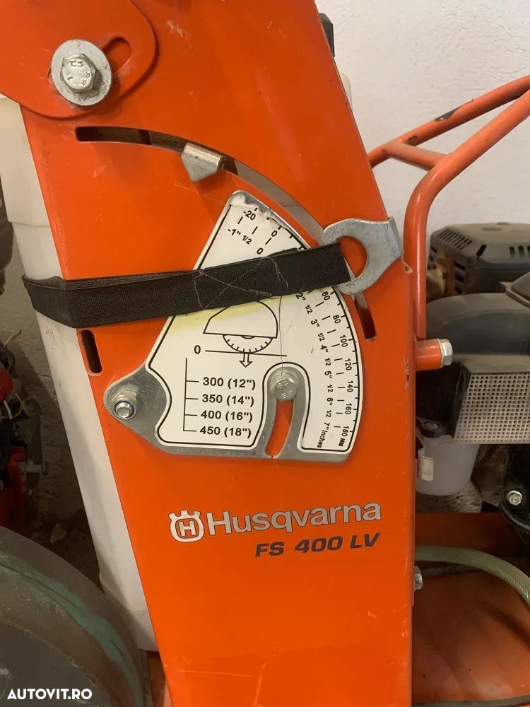 Mașină de tăiat beton sau asfalt Husqvarna FS400LV - 4