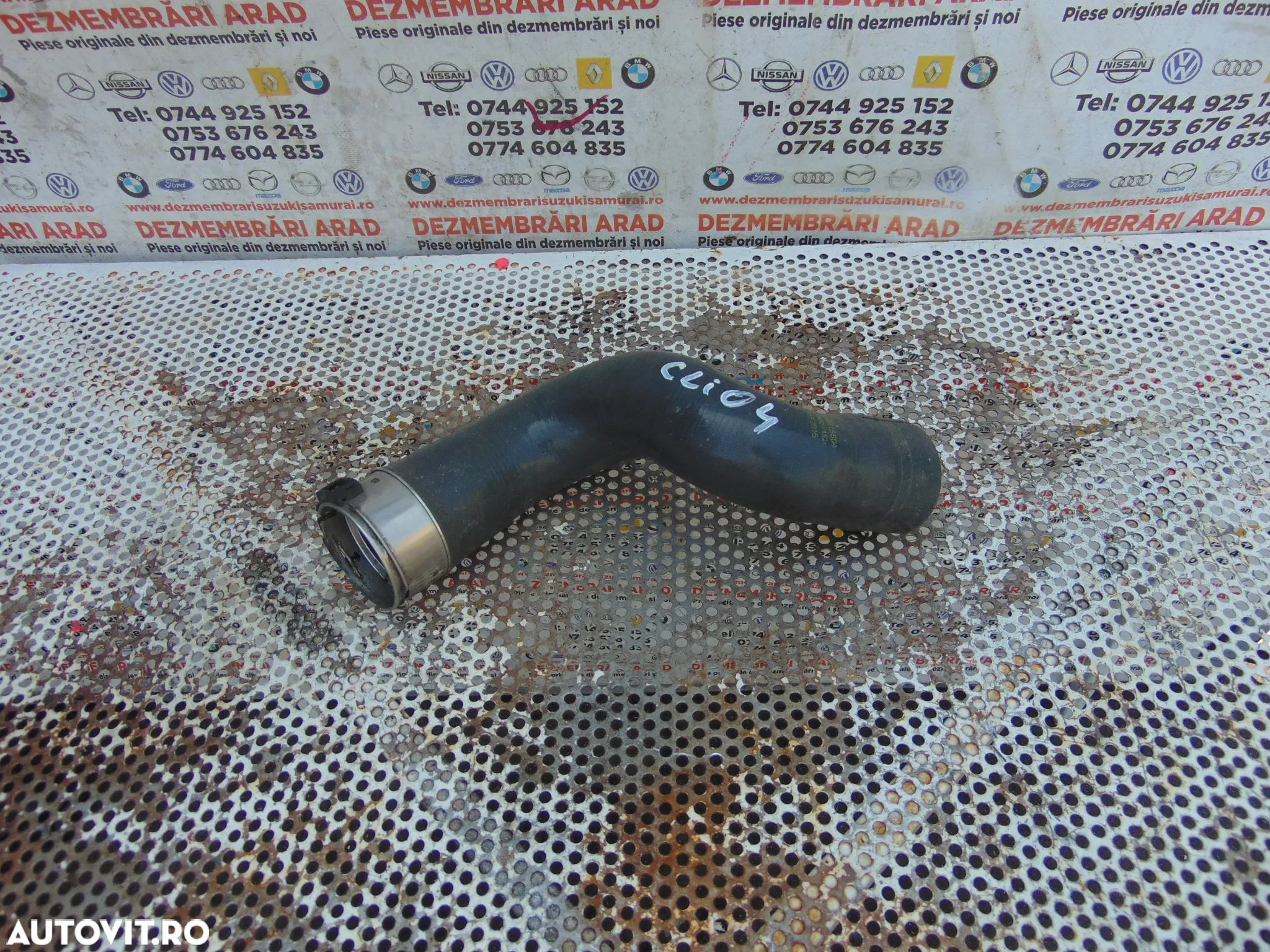 Furtun intercooler Renault clio 4 motor 1.5 cod 1085615s04 2012-2019 - 1