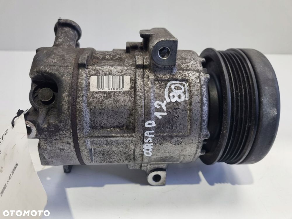 SPRĘŻARKA KLIMATYZACJI Opel Corsa D 1.2 16V _ kompresor 55701200 - 3