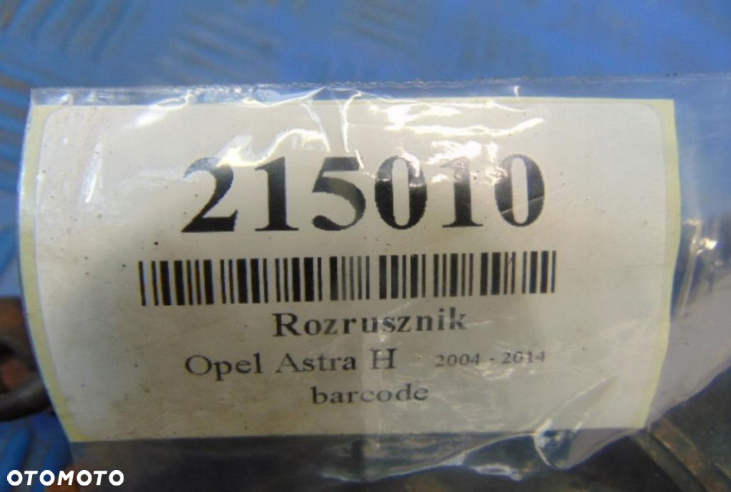 OPEL ASTRA H 1.6B ROZRUSZNIK D6RA - 6