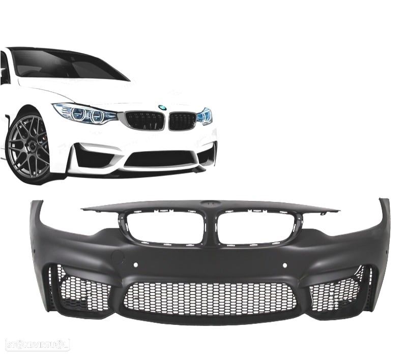 PARACHOQUES FRONTAL BMW F32 F33 F36 LOOK M4 COM PDC - 2