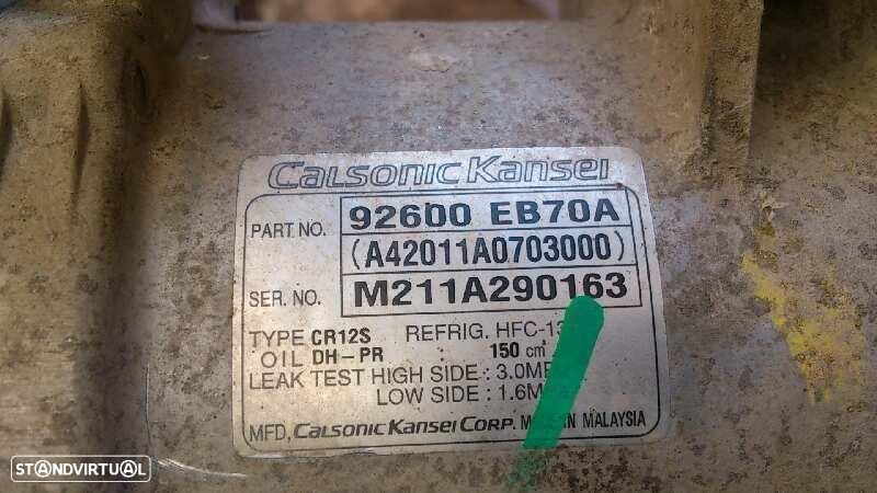 COMPRESSOR DE AR CONDICIONADO NISSAN NAVARA PICKUP D40M - 1