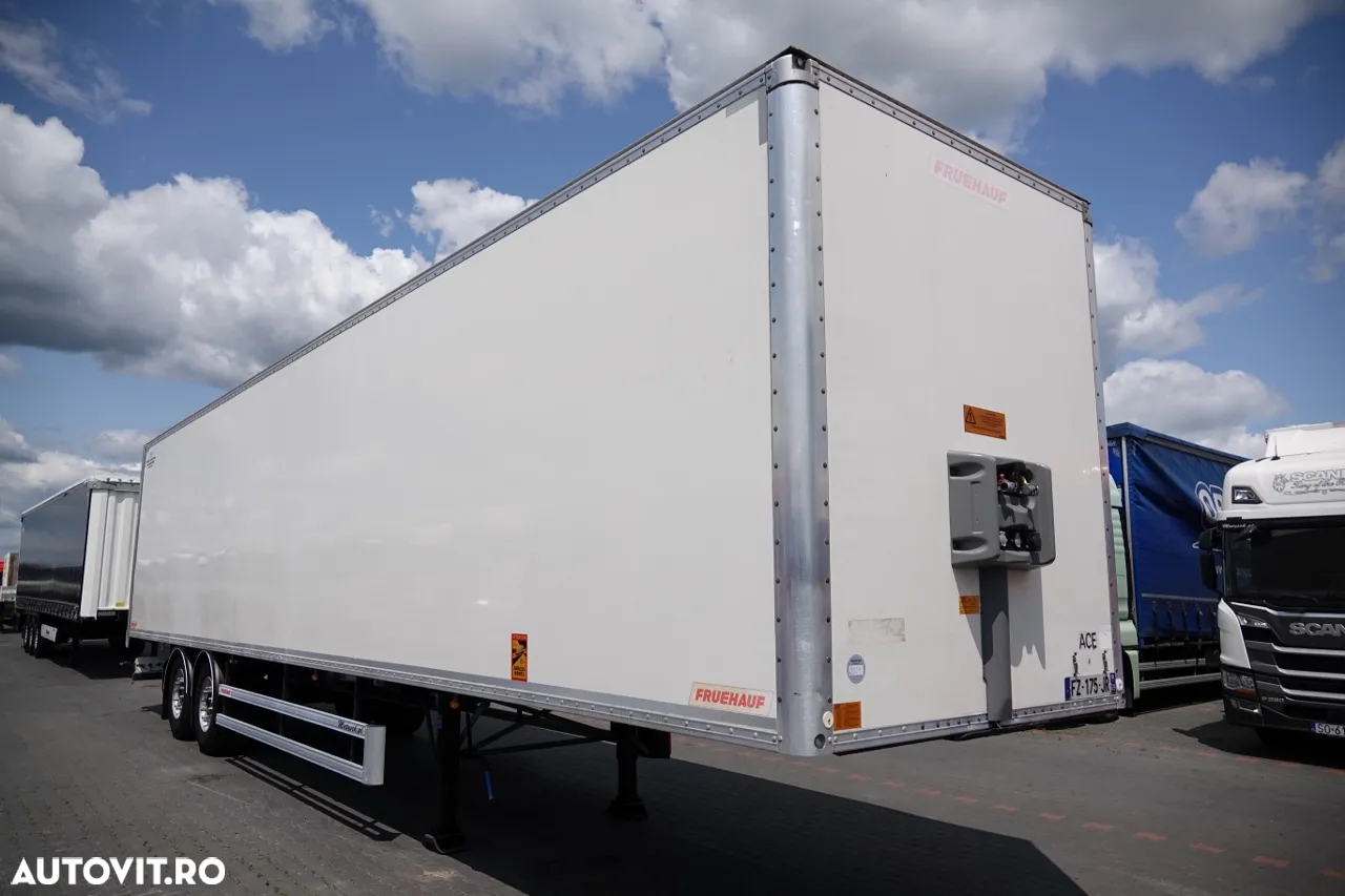 Fruehauf CONTAINER / KOFFER / 2 AXE / SAF / 2021 / PODEA FOARTE REZISTENTĂ: ȘINĂ - 2