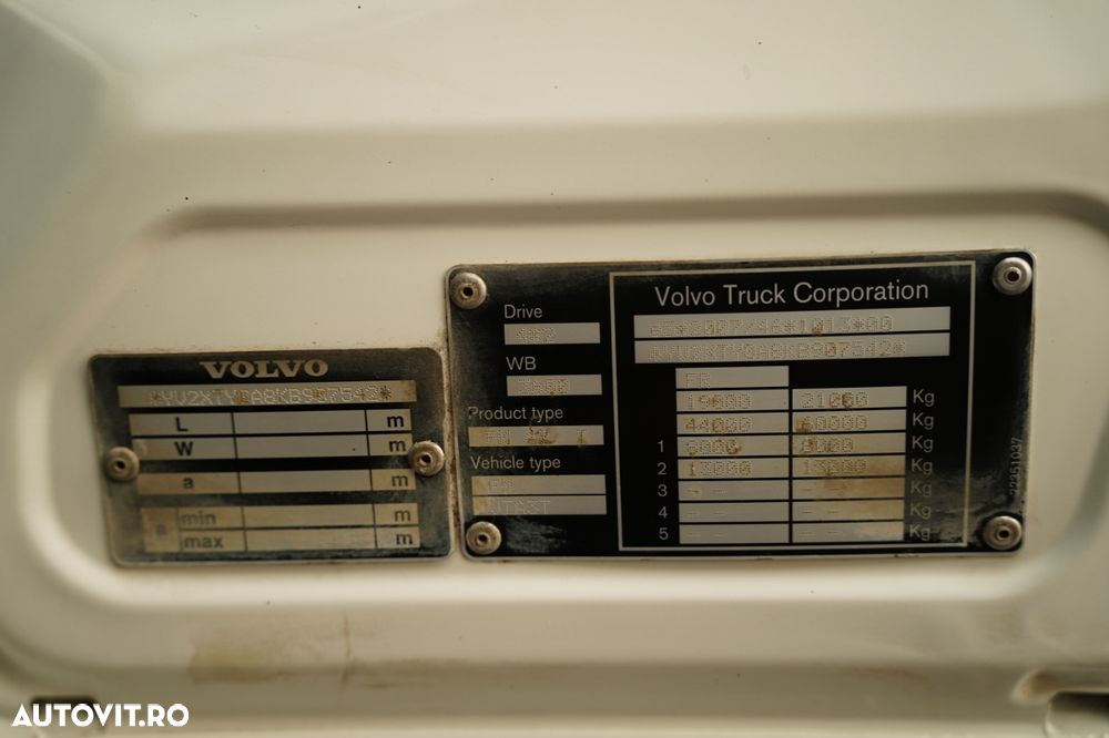 Volvo FM 460 / SISTEM HIDRAULIC / RETARDER / CABINĂ JOSĂ / IMPORTAT / EURO 6 - 38
