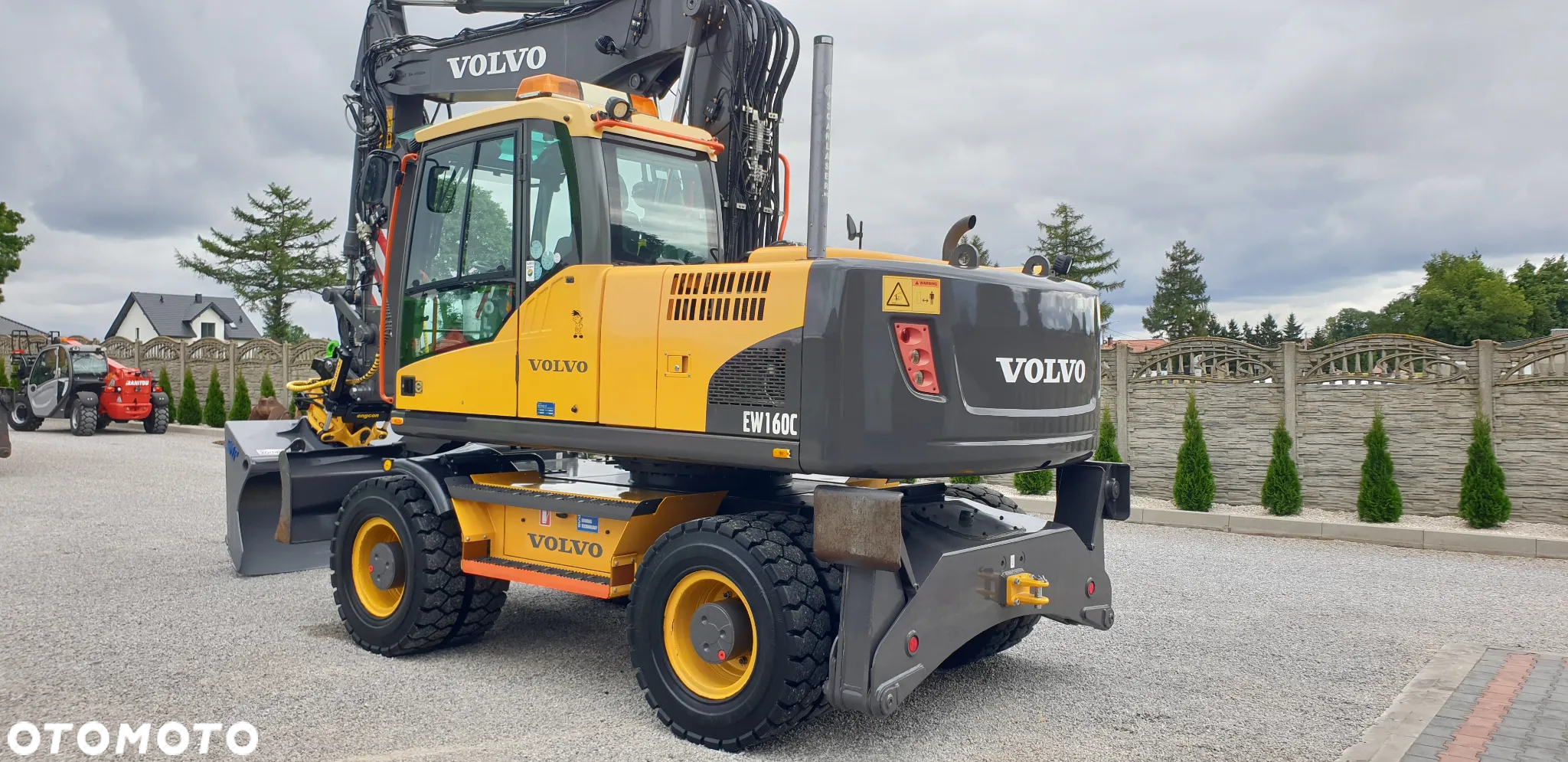 Volvo EW160C  sprowadzona ROTOTILT serwisowana 2010rok - 2