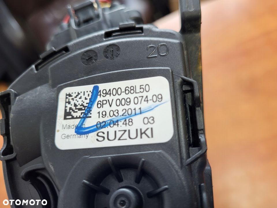 PEDAŁ GAZU POTENCJOMETR SUZUKI SWIFT 49400-68L50 - 3
