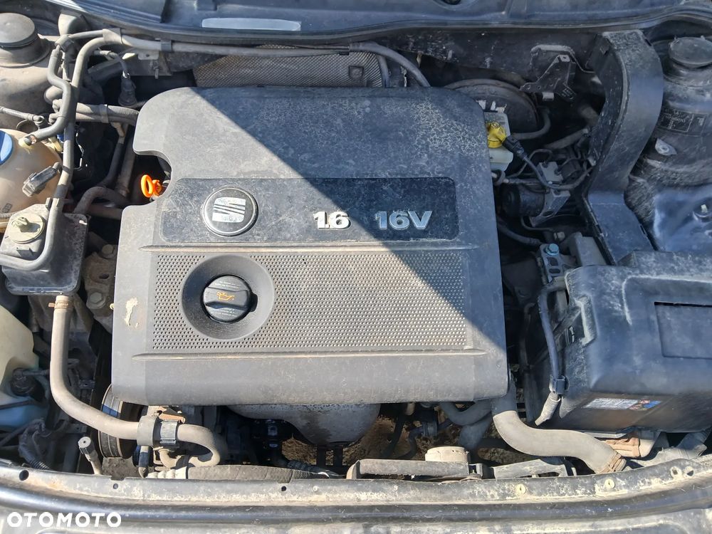 seat toledo II silnik 1.6 16V 105 KM BCB skrzynia ERT napęd sanki belka wahacz wahacze zacisk zaciski - 2