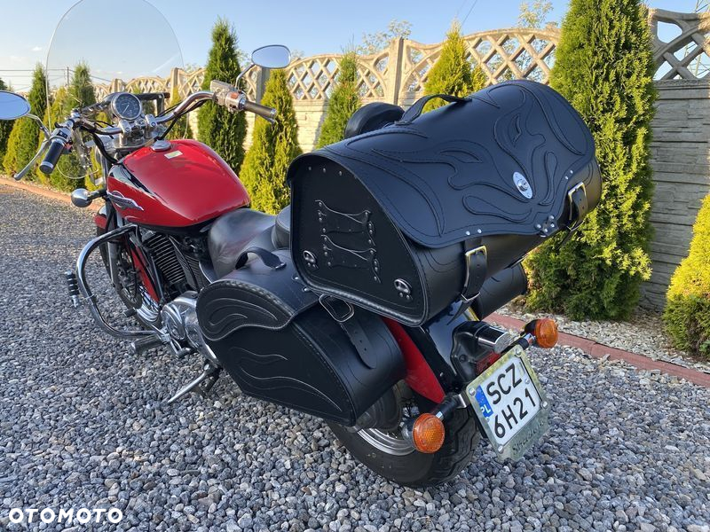 Kufer sakwy skórzane motocyklowe komplet - 6