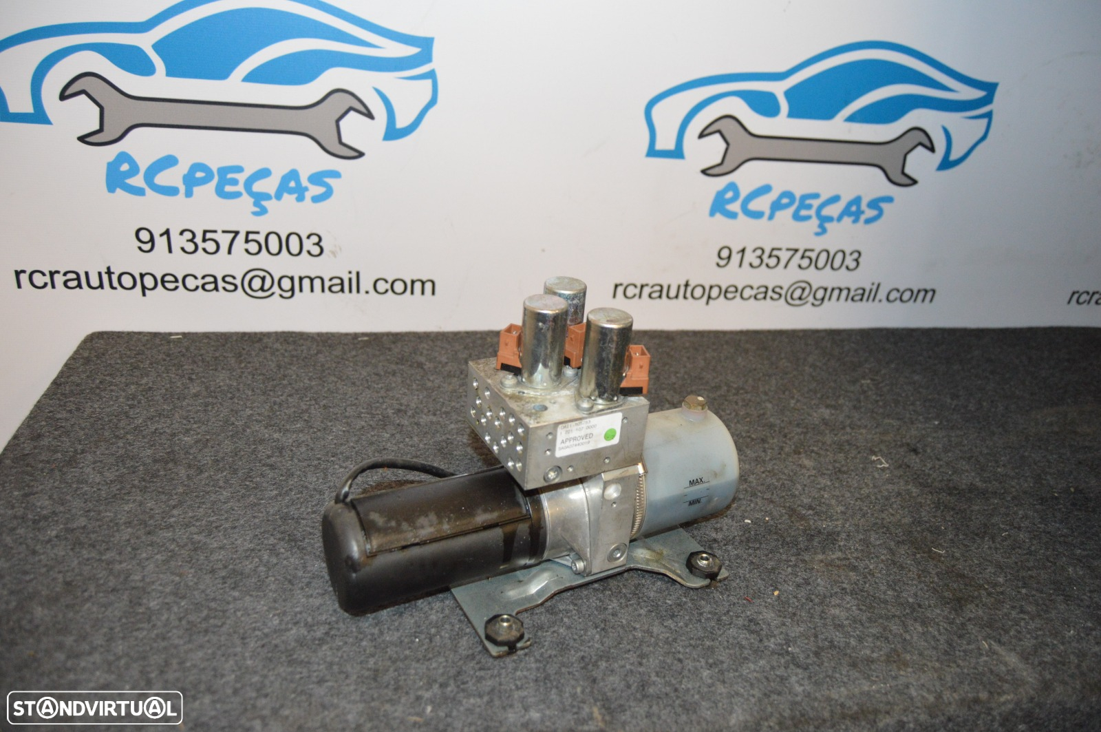 CAPOTA LONA ELETRICO SAAB 93 9.3 9-3 YS3F CABRIO 12833599 12852824 12211070000 - 8