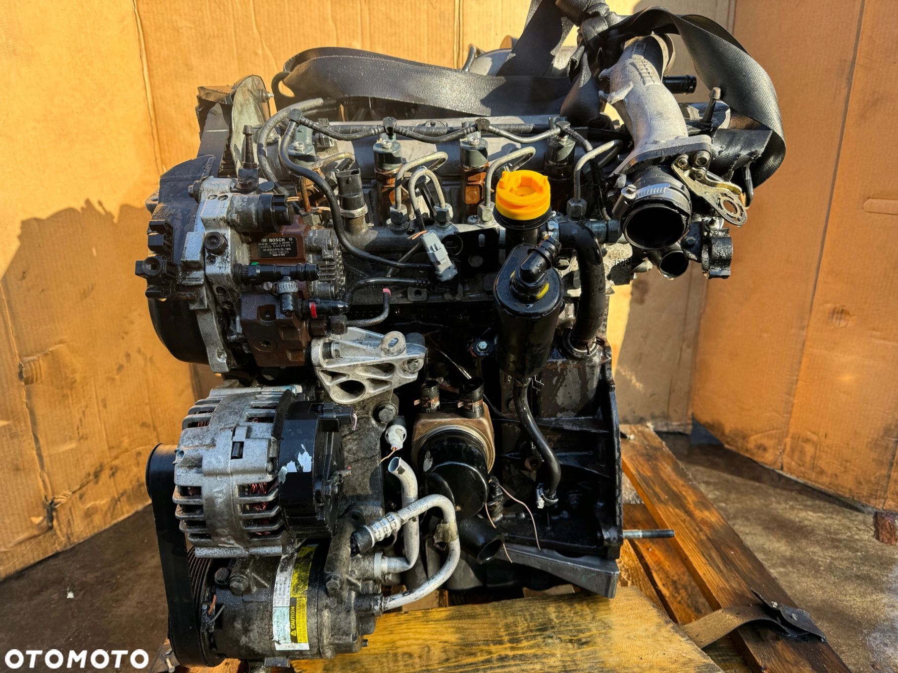 SILNIK KOMPLETNY SCENIC MEGANE RENAULT 1.9 DCI F9A F9 MONTAŻ PRIMIERA - 1