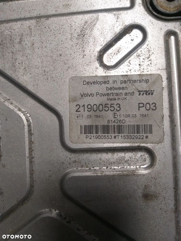 Sterownik Silnika renault gama T 21900553 - 2