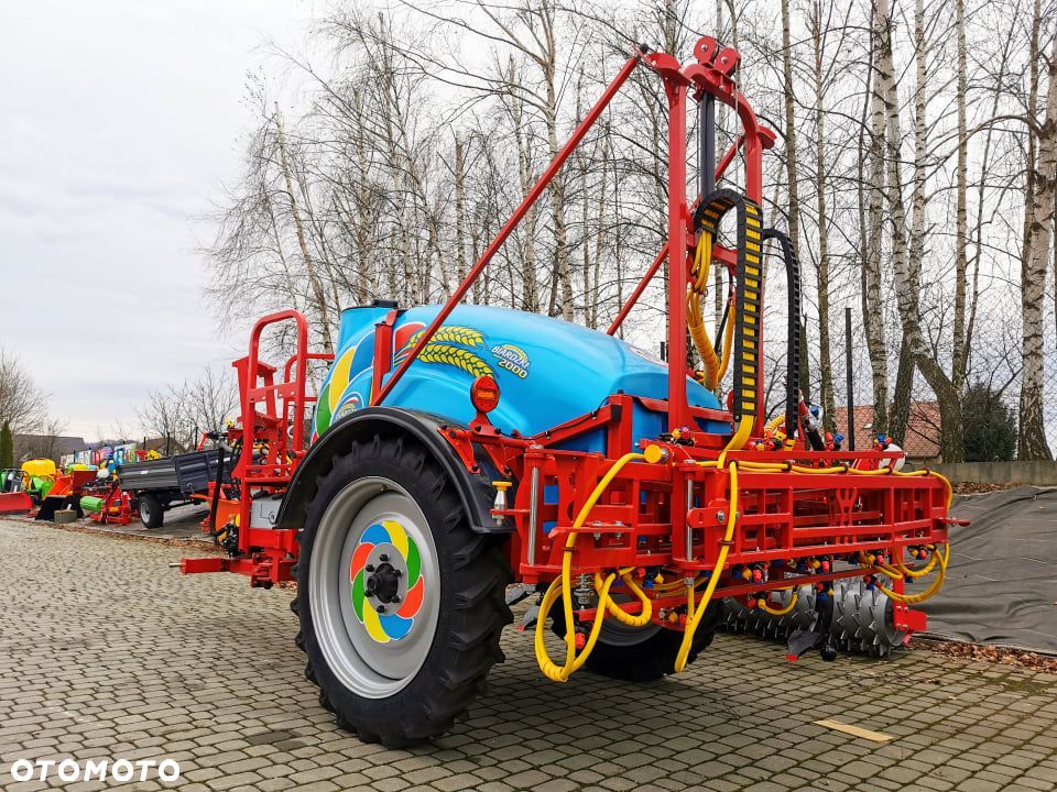Opryskiwacz Polowy Ciągany Biardzki 1200L 1500L 2000L 2500L 3000L Lanca Hydrauliczna / Hydrauliczna - 8