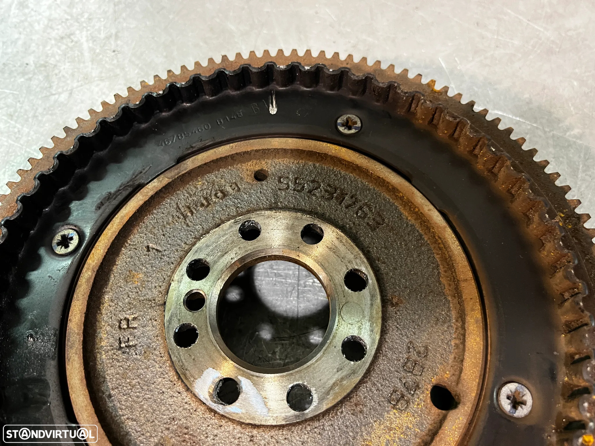 VOLANTE DO MOTOR FIAT PUNTO EVO / 500 / PANDA / ALFA ROMEO MITO 1.3JTD 55231763 - 3