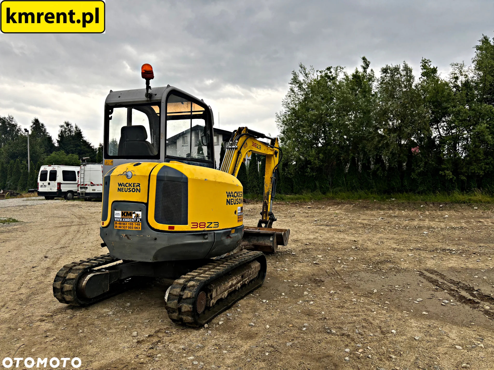 Wacker Neuson 38Z3 MINI-KOPARKA 2012R. | JCB 8040 8035 8030 VOLVO ECR 48 CAT 305 - 14
