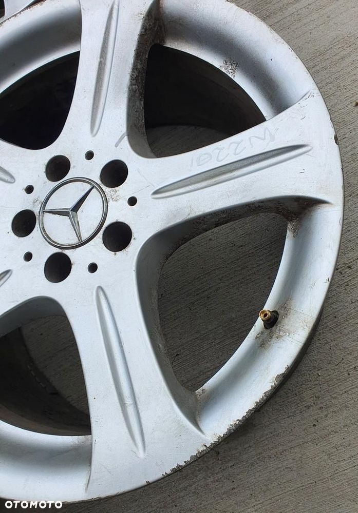ALUFELGI FELGI 18 5x112 8,5J ET18 MERCEDES W220 A2194010802 4SZT - 6