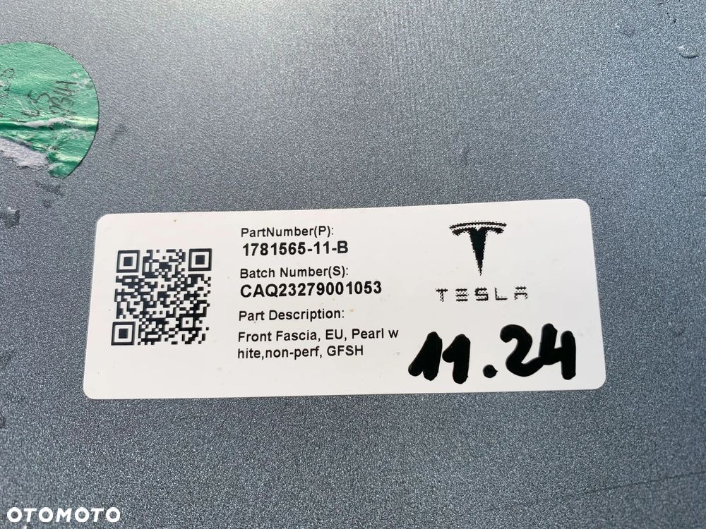 Tesla Model 3 III FL 23r Zderzak przod przedni Lift 2023 - 8