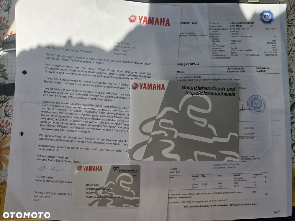 Yamaha MT - 2
