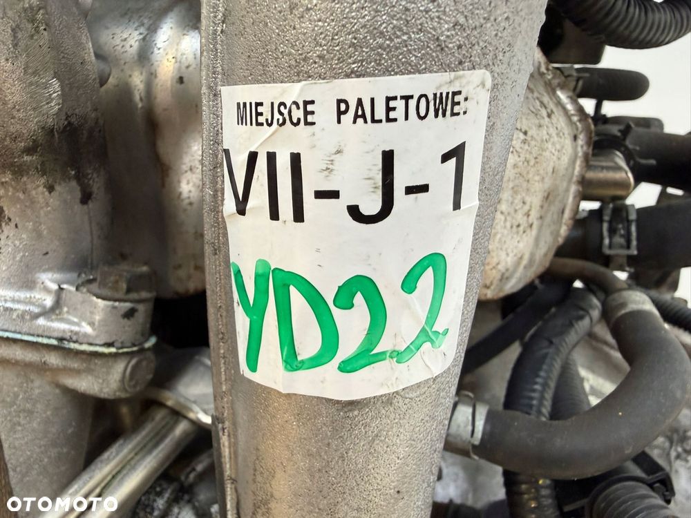 SILNIK YD22 Nissan X-Trail 2.2 DCI 136KM diesel cały kompletny 2 PINY - 14