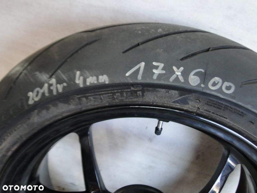 DUCATI MONSTER 1200S FELGA OPONA KOŁO TYŁ TYLNE 17x6.00 2017r - 4