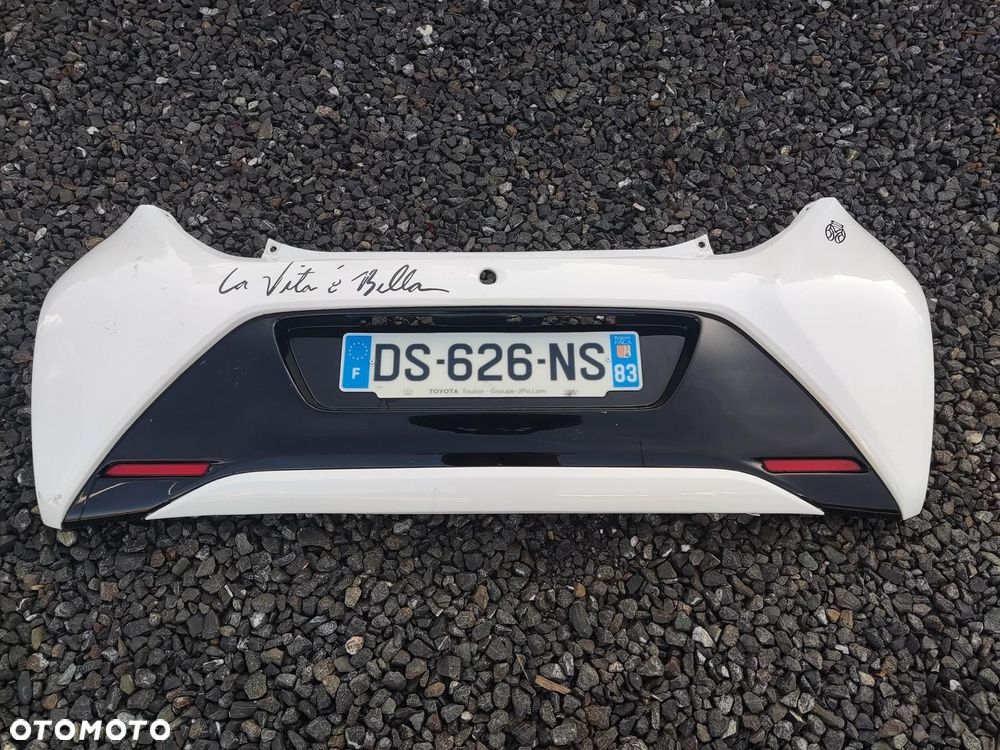 ZDERZAK TYŁ TYLNY KOMPLETNY TOYOTA AYGO II 2014-2018 - 2