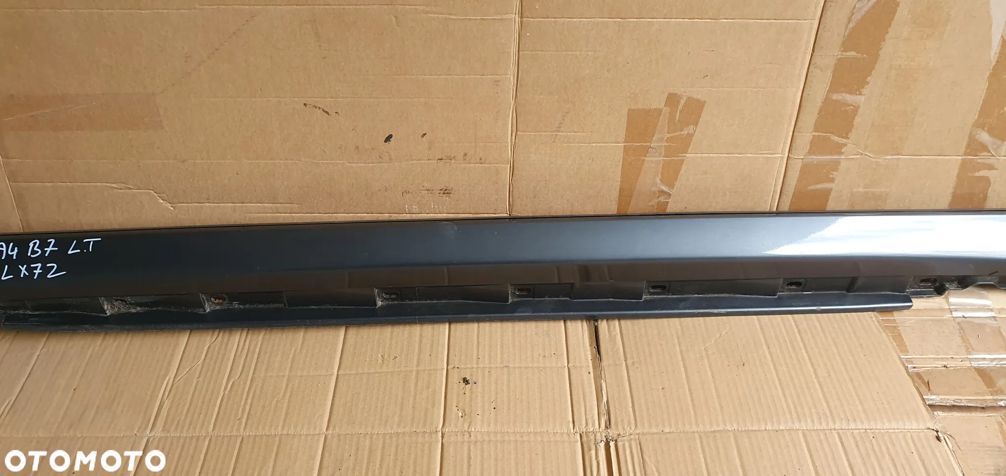 Listwa progowa lewa osłona progu Audi A4 B7 Kombi 8E0853859 LX7Z - 3
