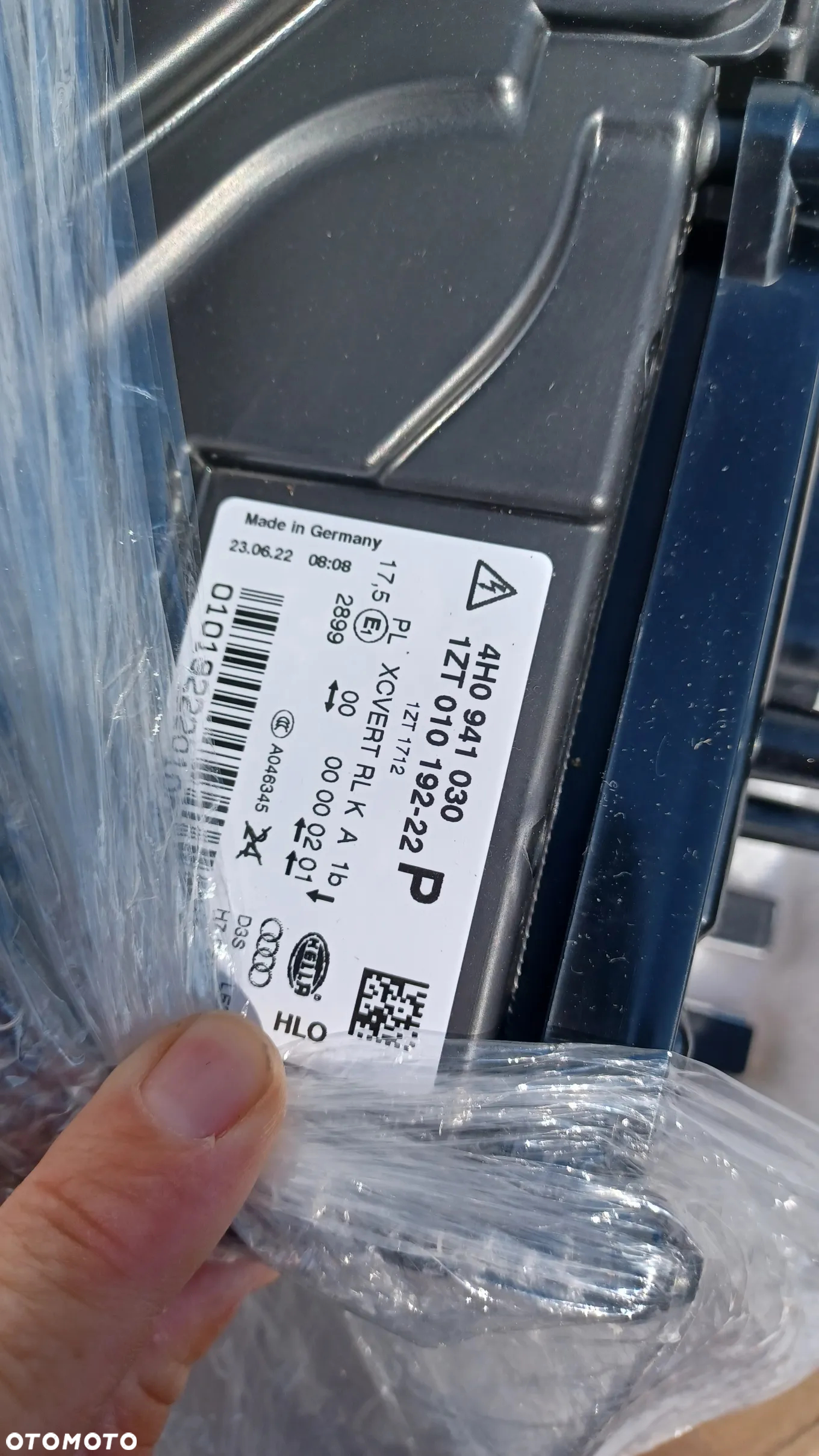 AUDI A8 LAMPA NOWA ORYGINAŁ 4H0941030 P - 4