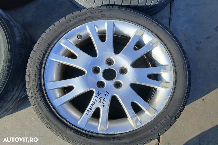 Jante aliaj cu anvelope 17 - set 8200023769 7JX17 225/45 R17 82000237 - 3