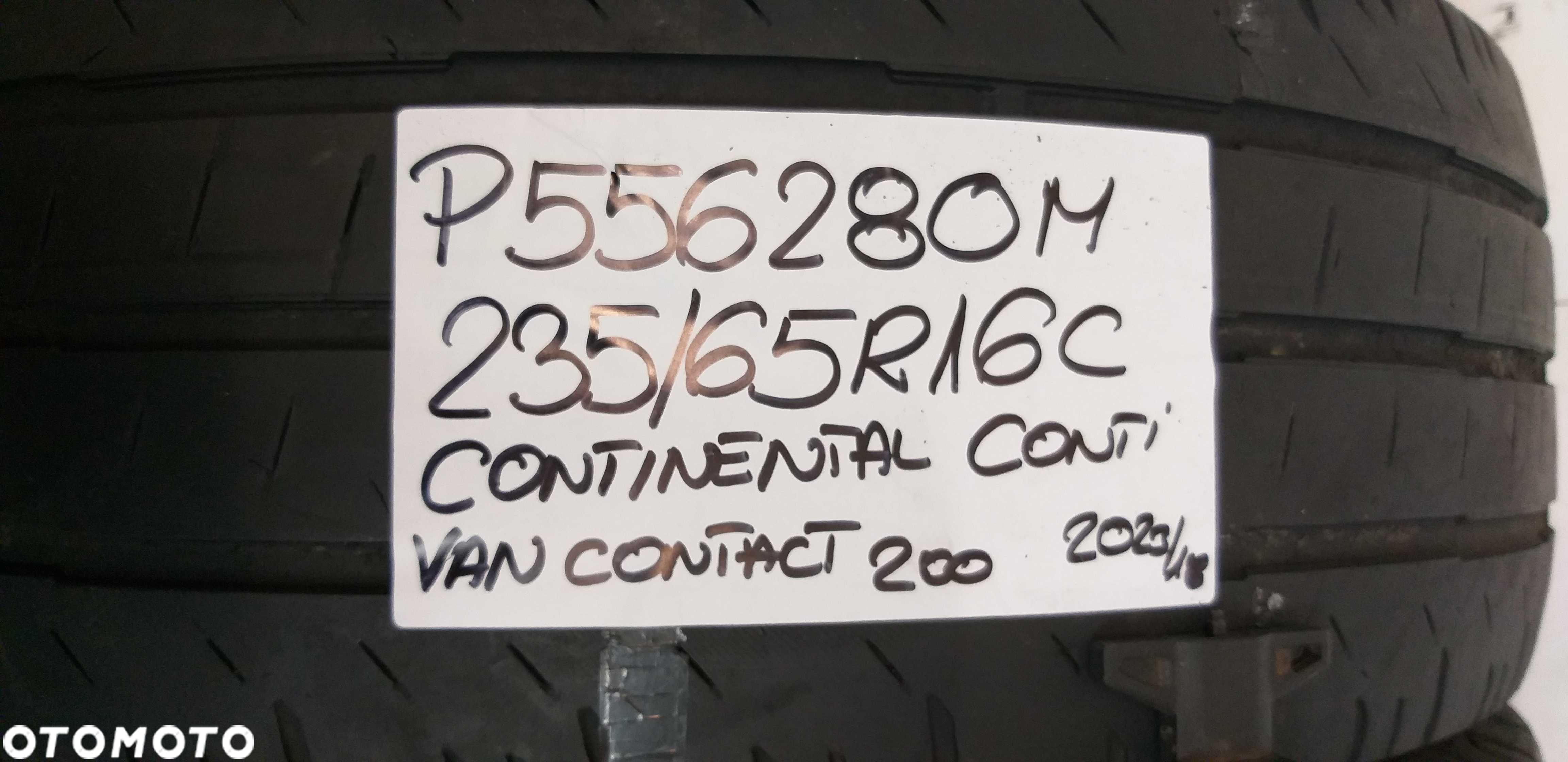 P556280M Para 235/65R16C Continental ContiVanContact200. 2023/2018 rok - 2