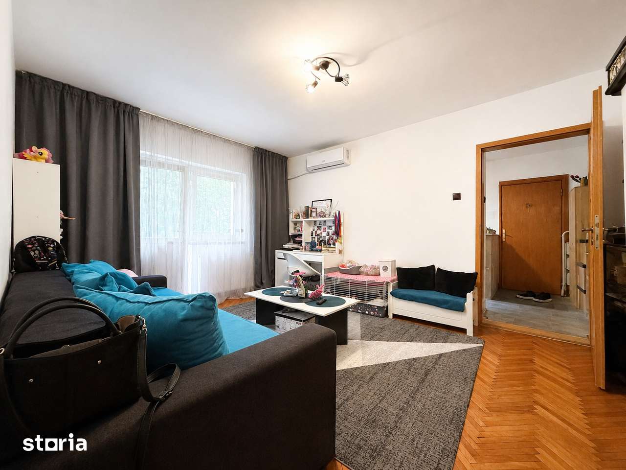 Apartament cu 2 camere, 43mp utili, etaj 2, bloc izolat -Dambovita — fotografia 3