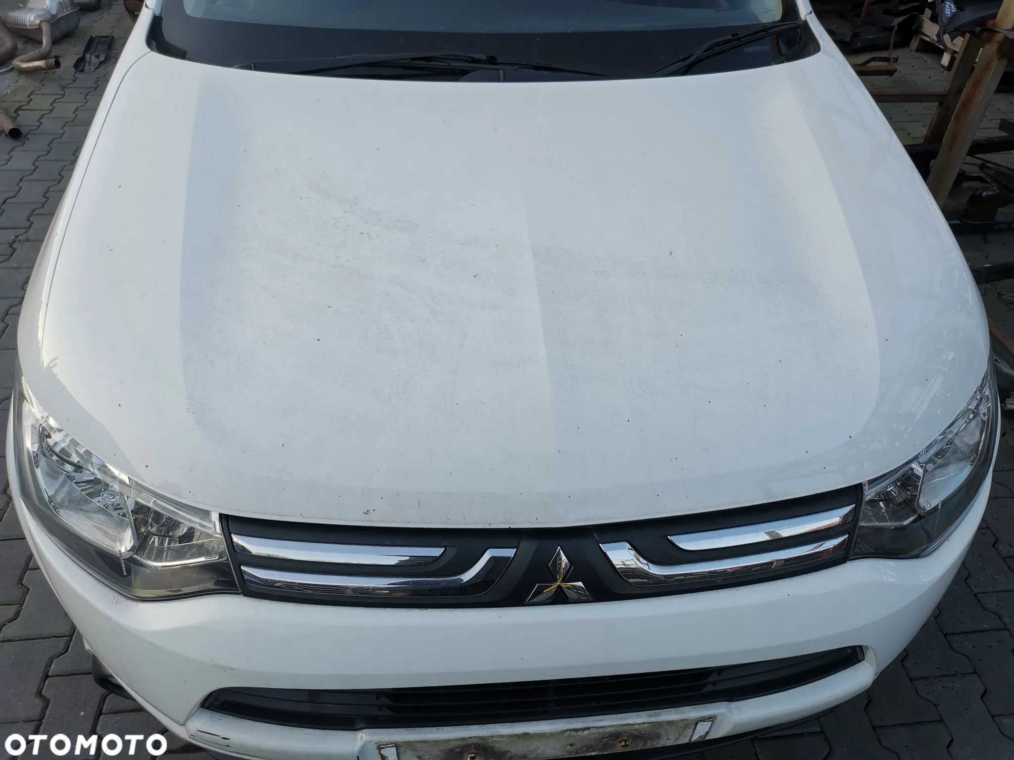 Kompletny przód Mitsubishi Outlander III W37 D-ID Maska Zderzak Lampa Chłodnice Błotnik Pas Przedni - 8